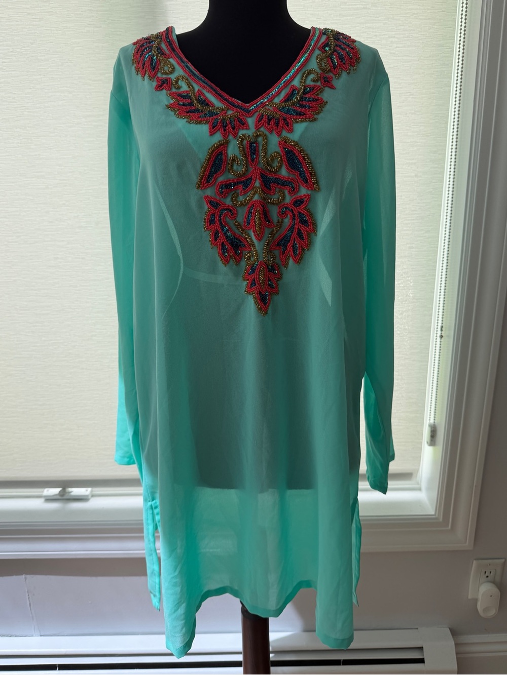 Lucky & Coco Beaded Beach Coverup NWT Women’s XL